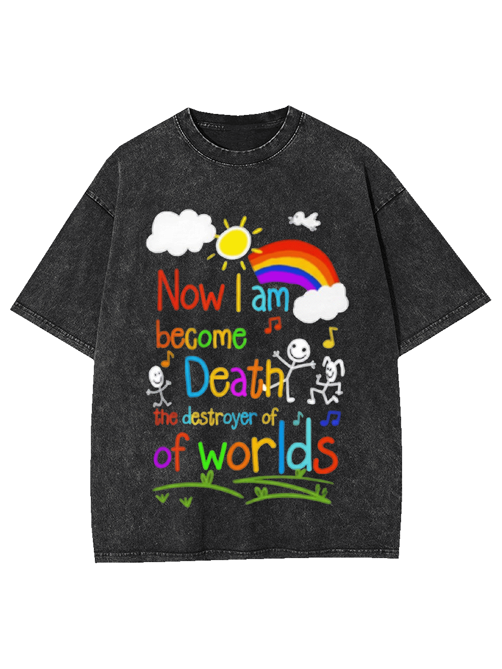 Now I Am Become Death Washed Tshirt