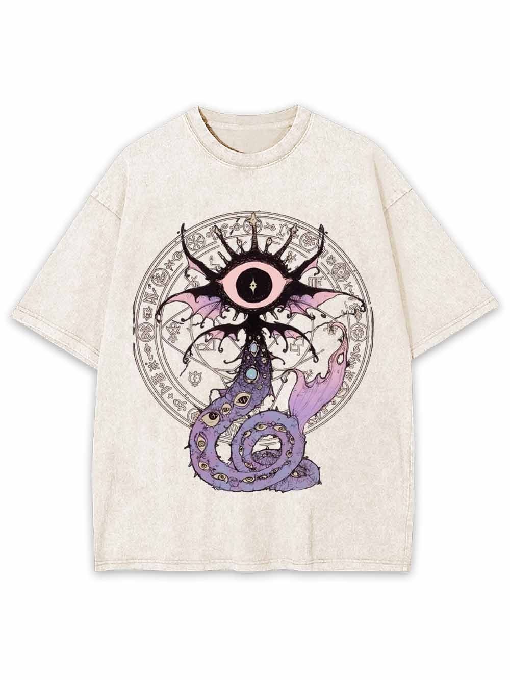 Mysterious Eye Of The Universe Washed Tshirt