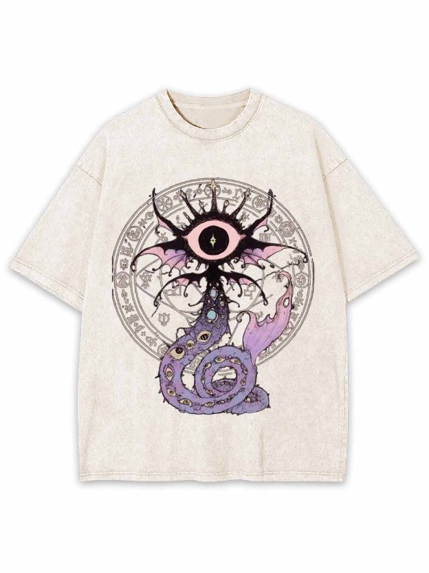 Mysterious Eye Of The Universe Washed Tshirt