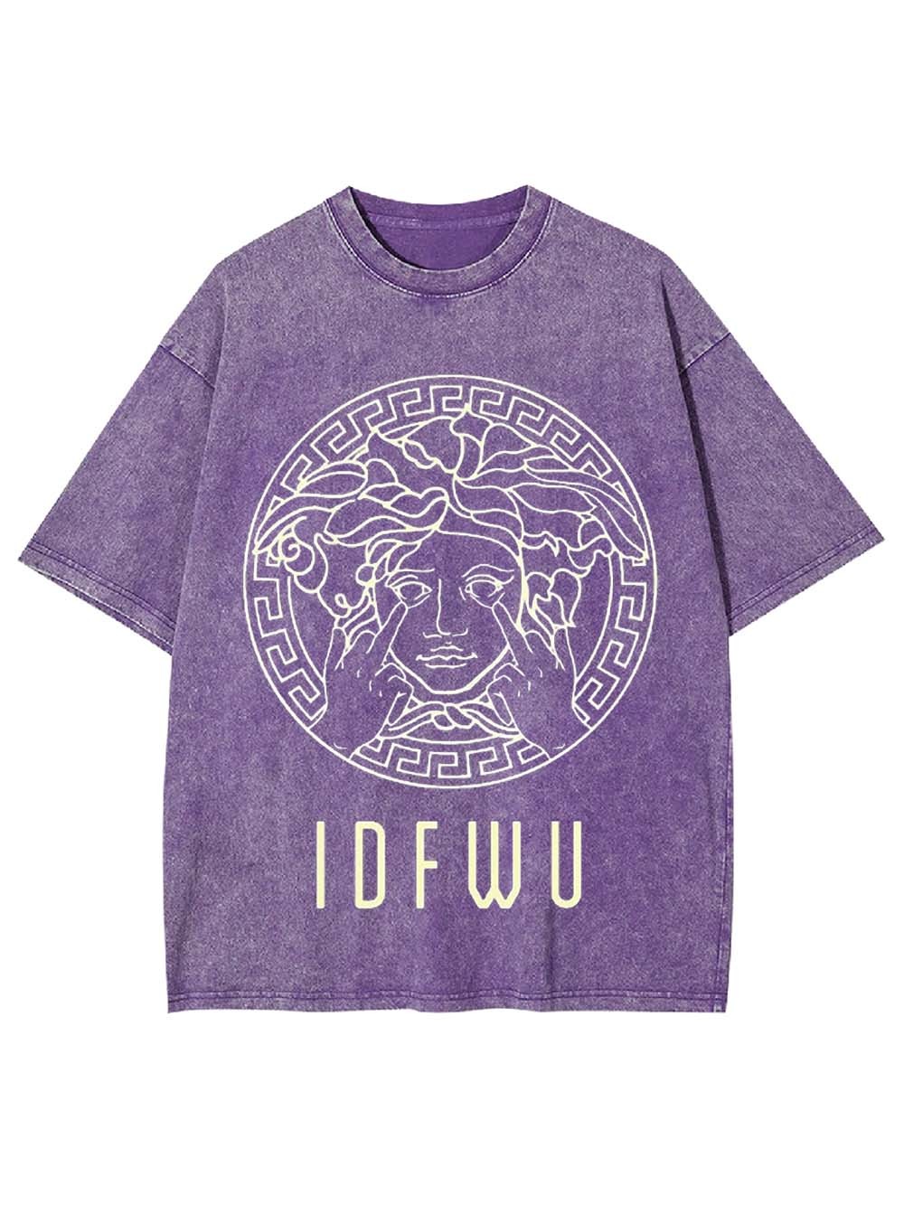 IDFWU Washed Tshirt