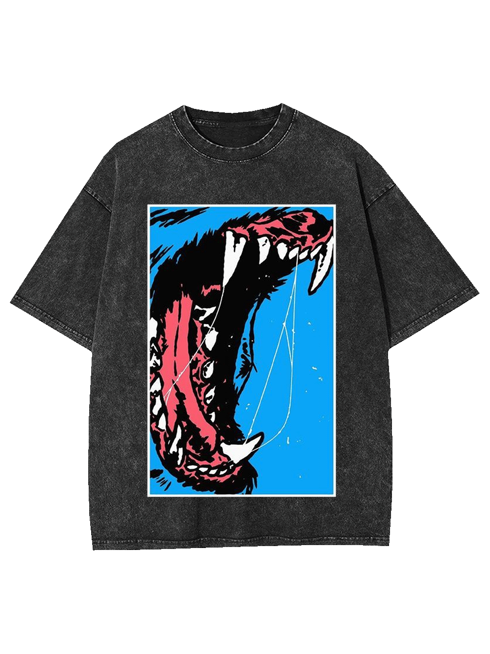 Beast Roar Washed Tshirt