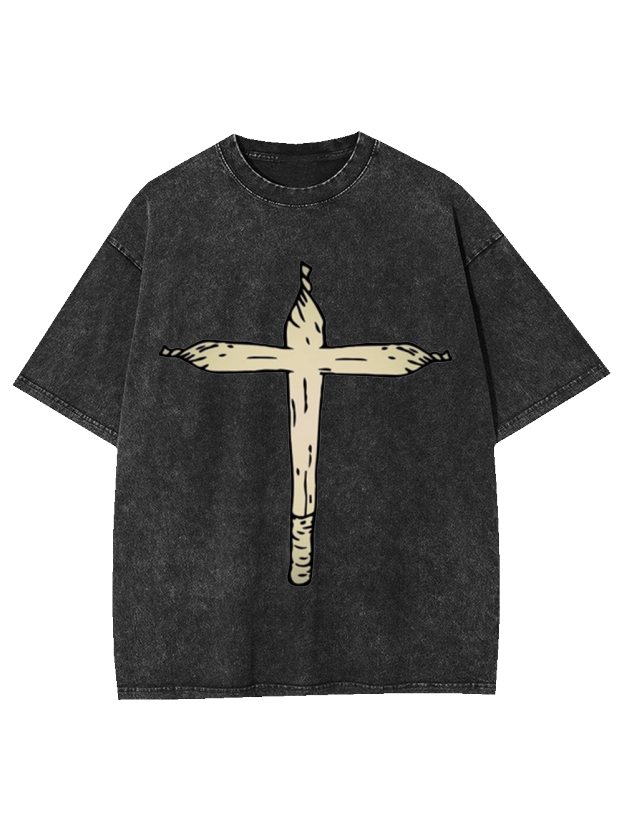 Cross Joint Washed Tshirt