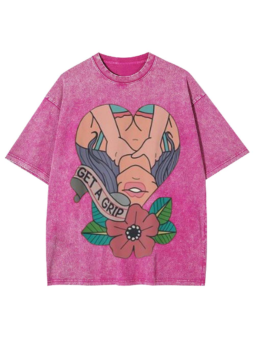 Get A Grip Washed Tshirt