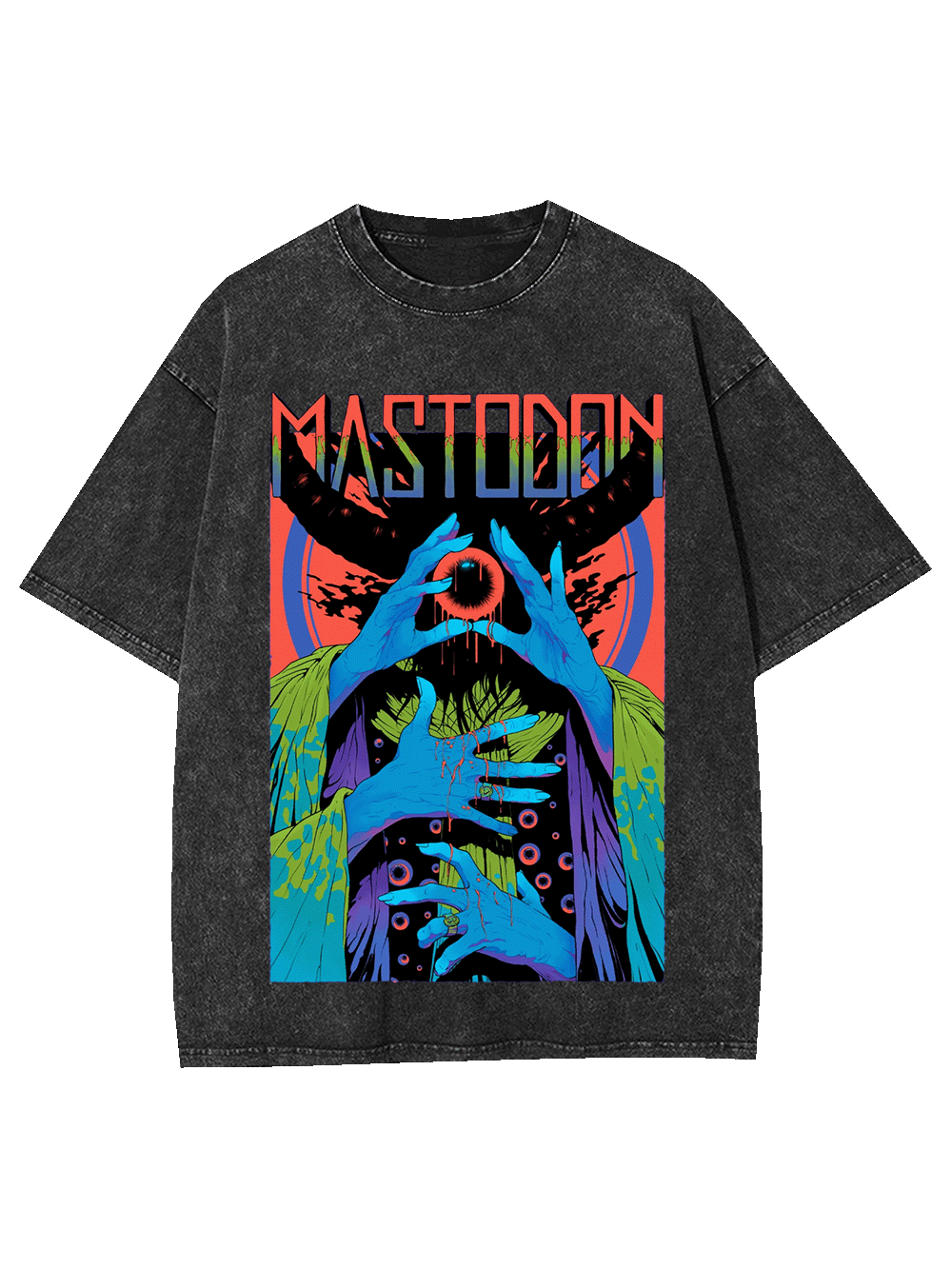 Cosmic Ritual Washed Tshirt Washed Tshirt