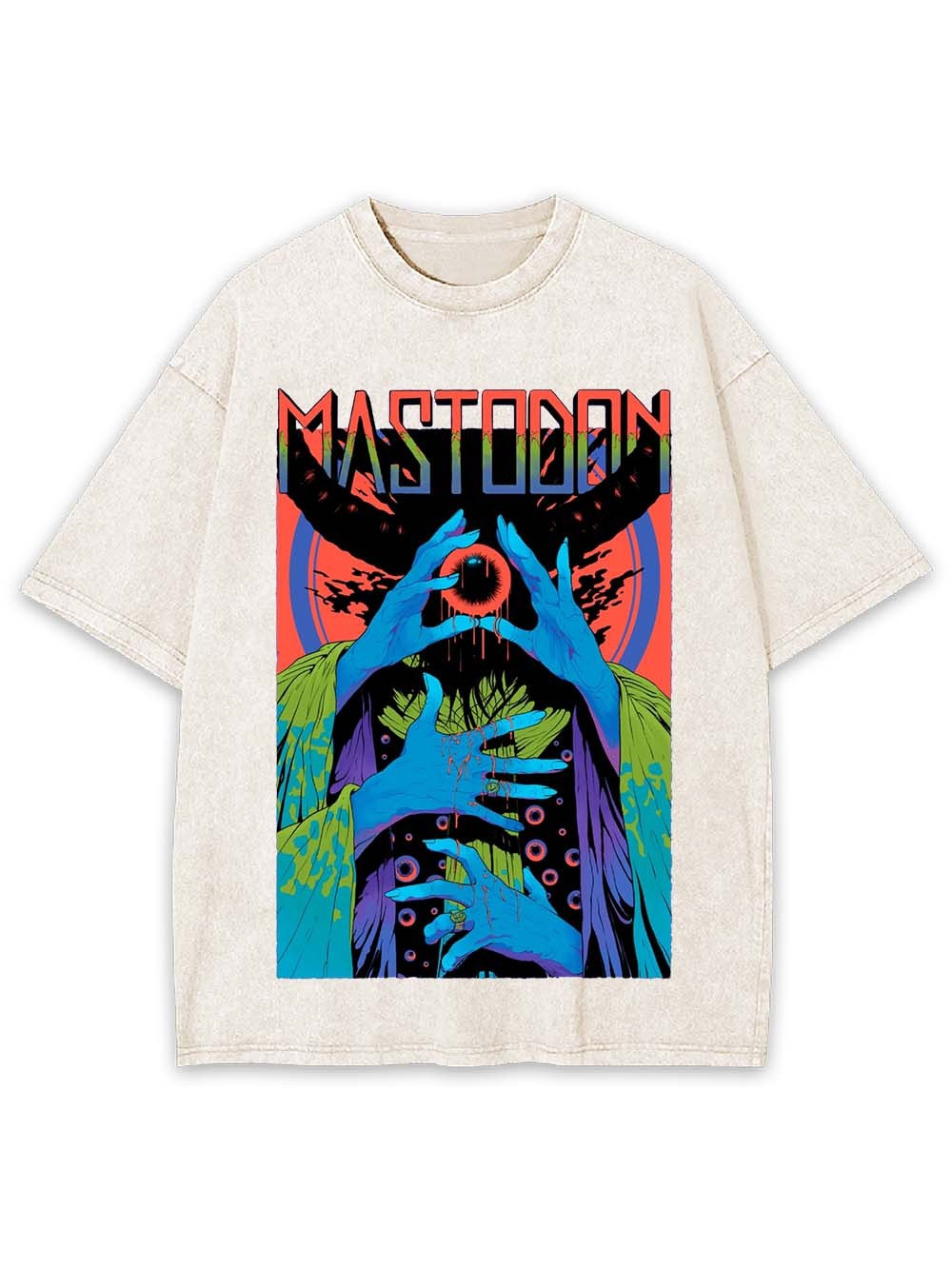 Cosmic Ritual Washed Tshirt Washed Tshirt