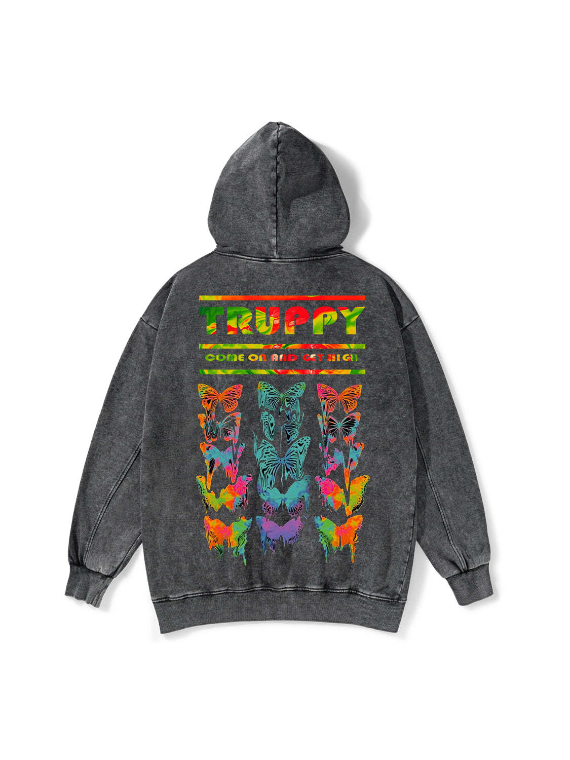 Truppy Washed Hoodie-ClassyOutlaw Sale