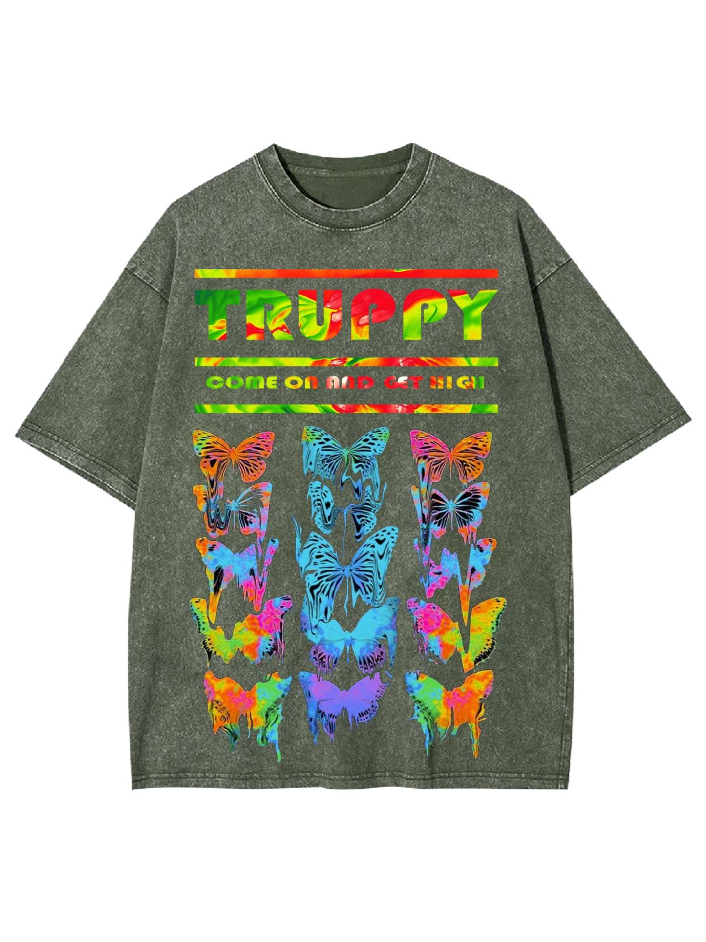 Truppy Washed Tshirt-ClassyOutlaw