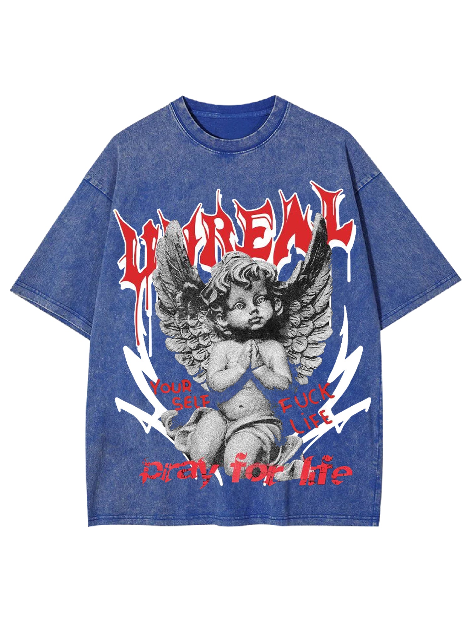 Unreal Washed Tshirt-ClassyOutlaw