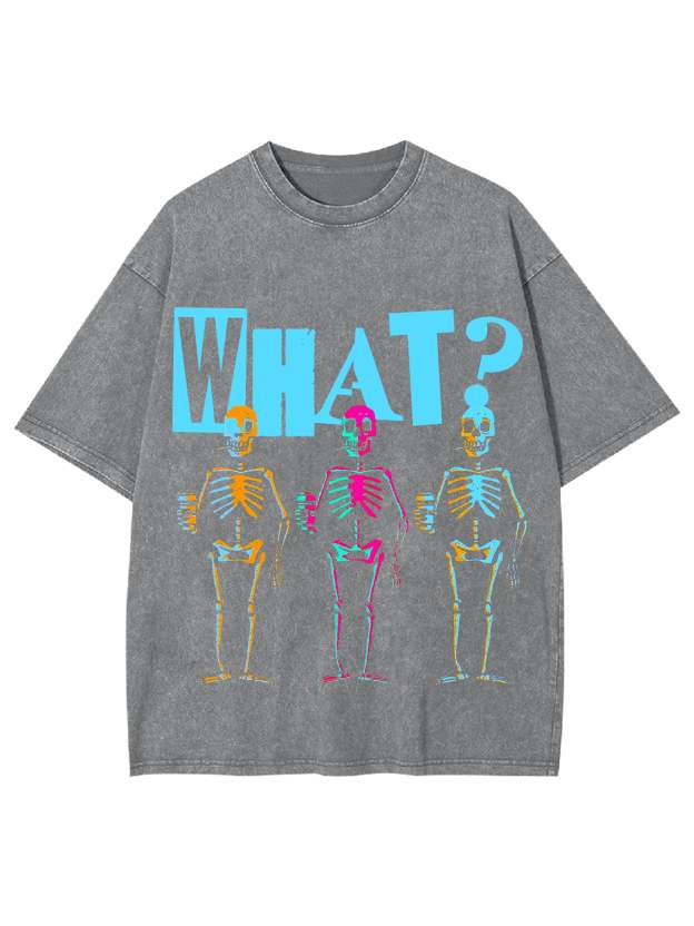 Skull Washed Tshirt-ClassyOutlaw