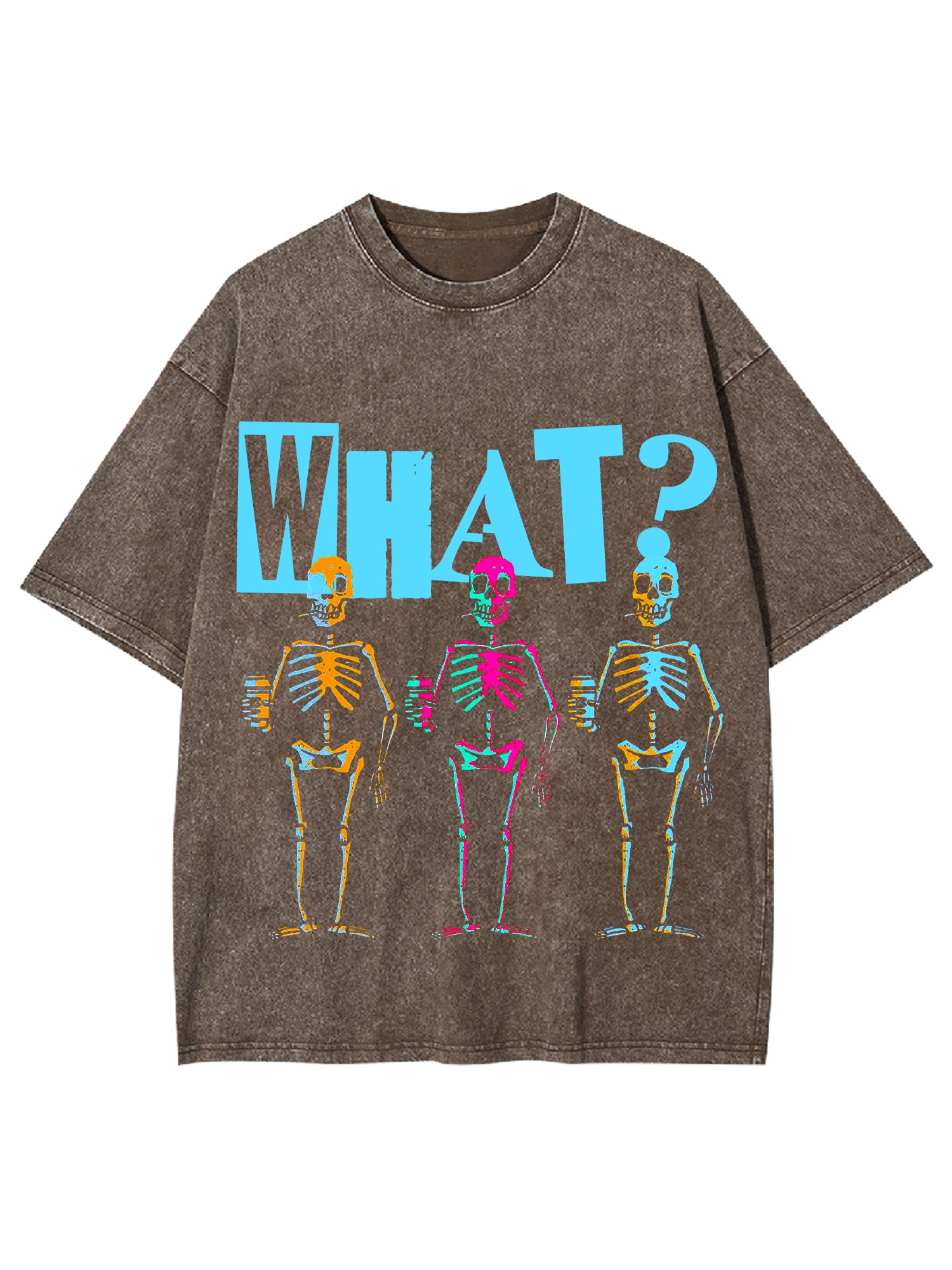 Skull Washed Tshirt-ClassyOutlaw