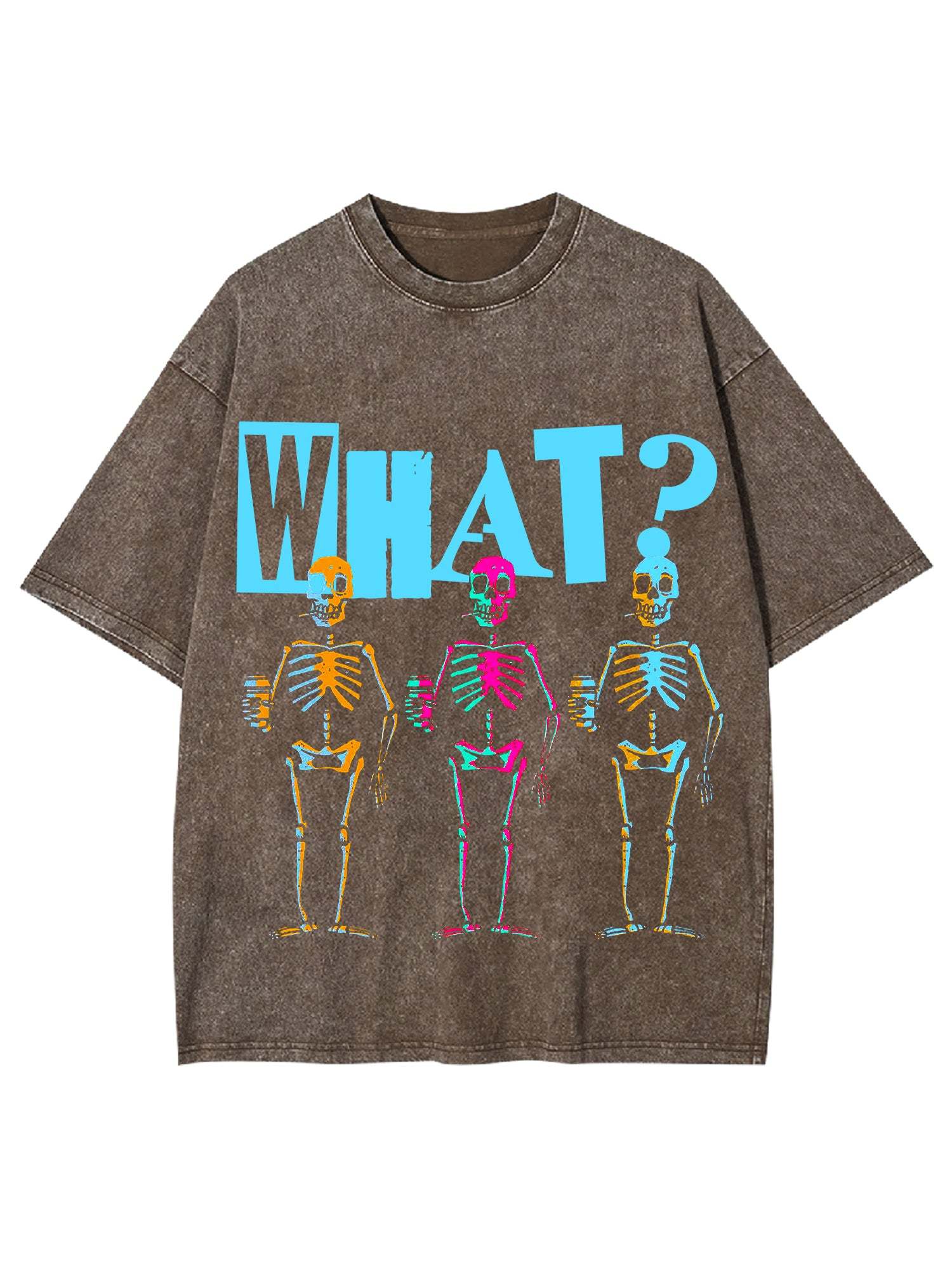 Skull Washed Tshirt-ClassyOutlaw