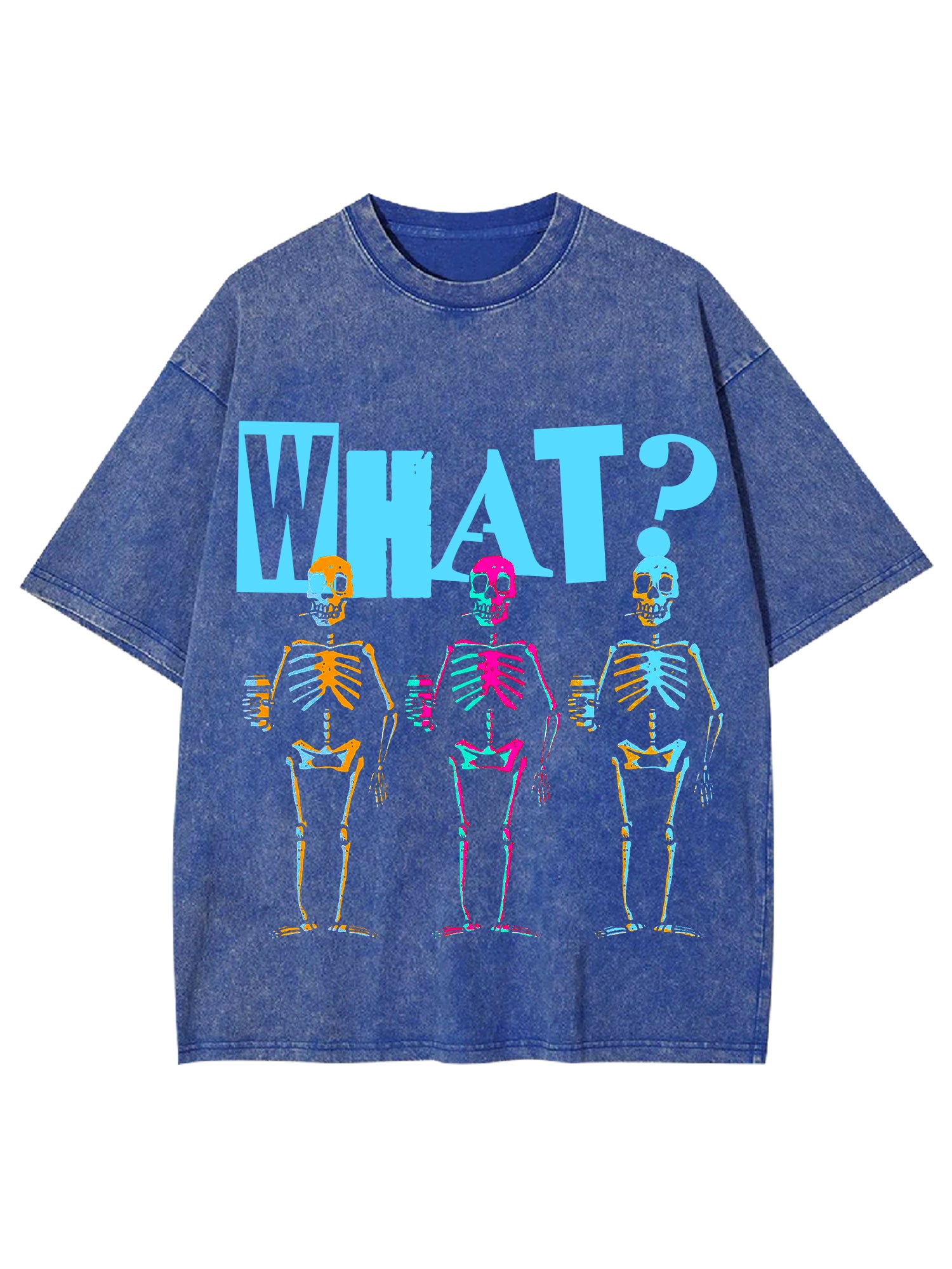 Skull Washed Tshirt-ClassyOutlaw