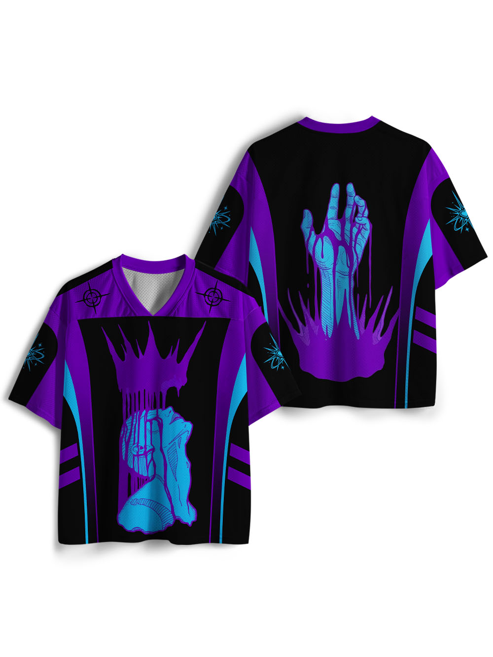 BLEEDING CROWN MESH JERSEY