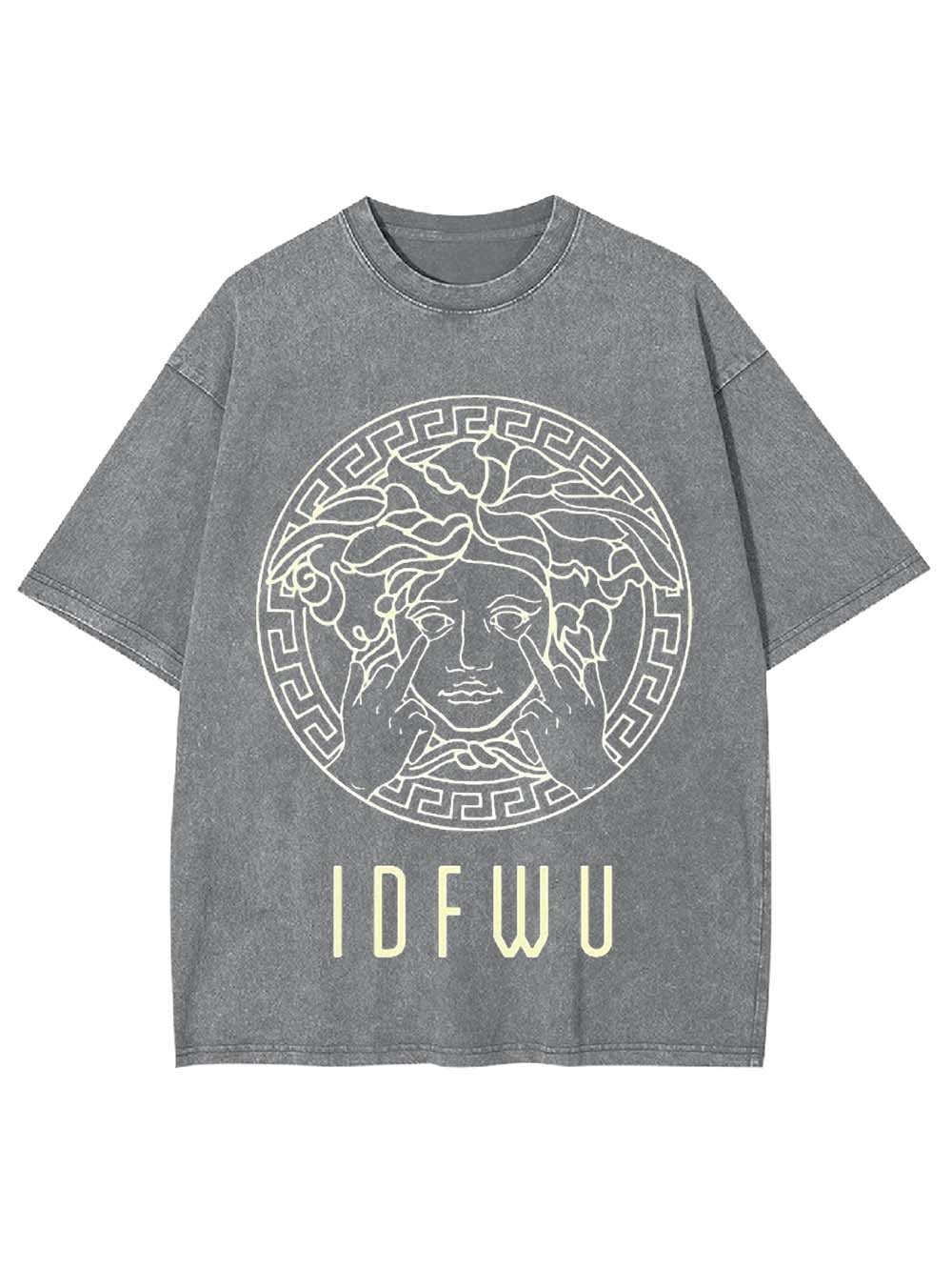 IDFWU Washed Tshirt