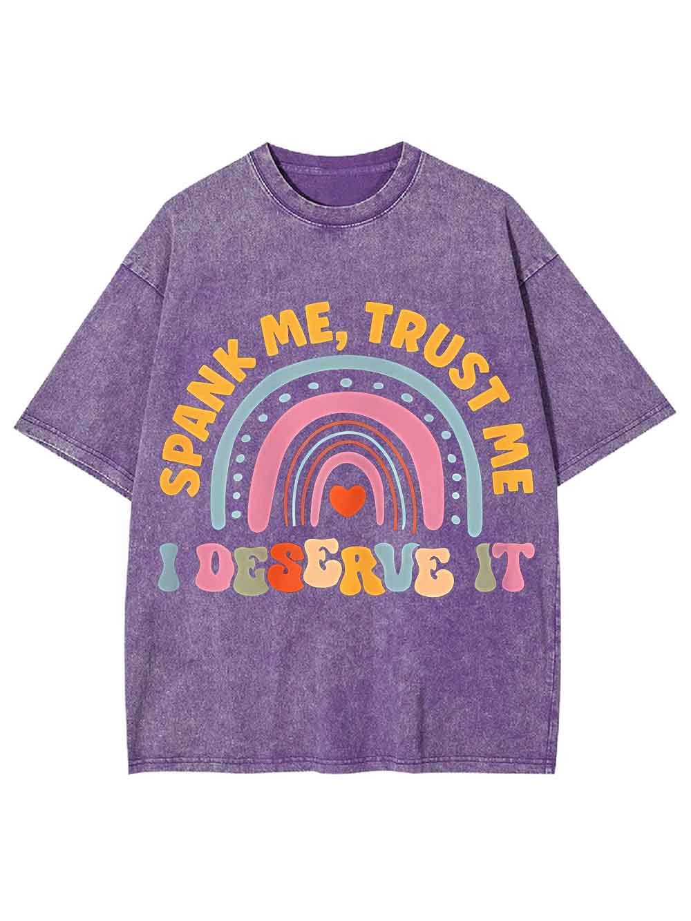 SPANK ME TRUST ME WASHED TSHIRT