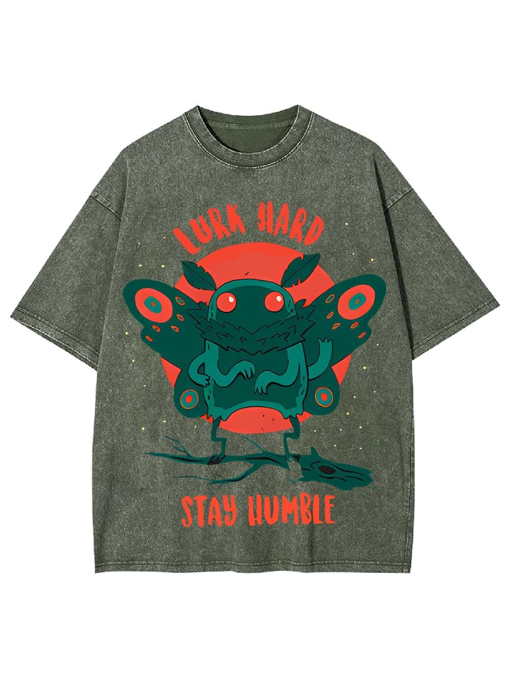 Lurk Hard Stay Humble Washed Tshirt