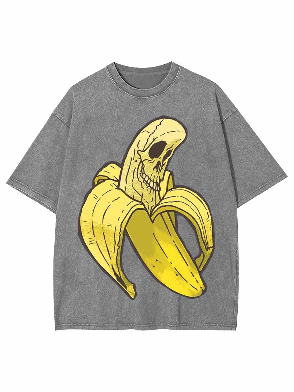 Banana Skull Washed Tshirt