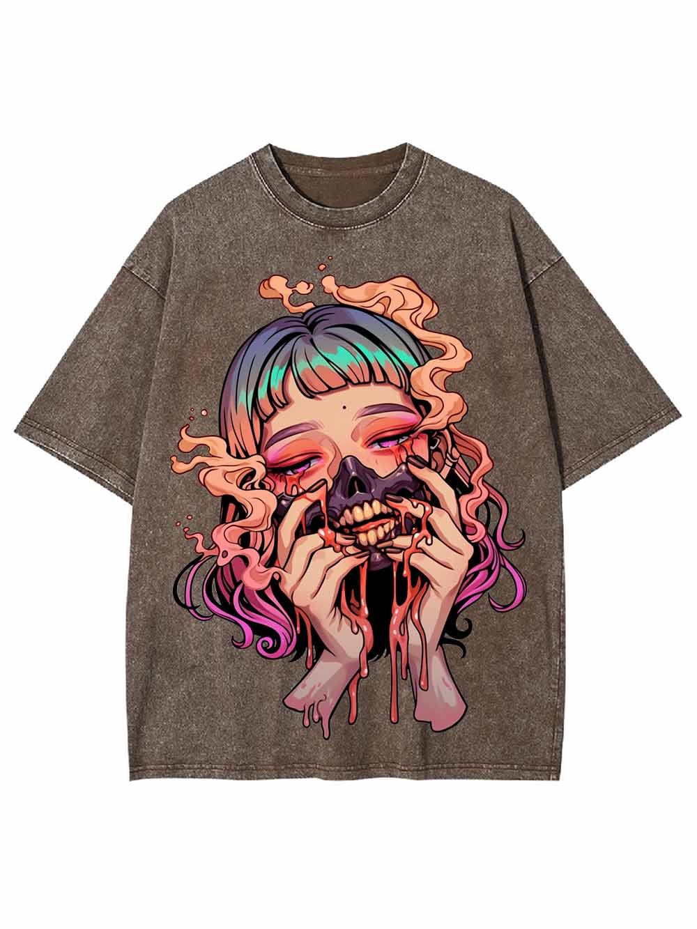 Masked Melancholy Washed Tshirt