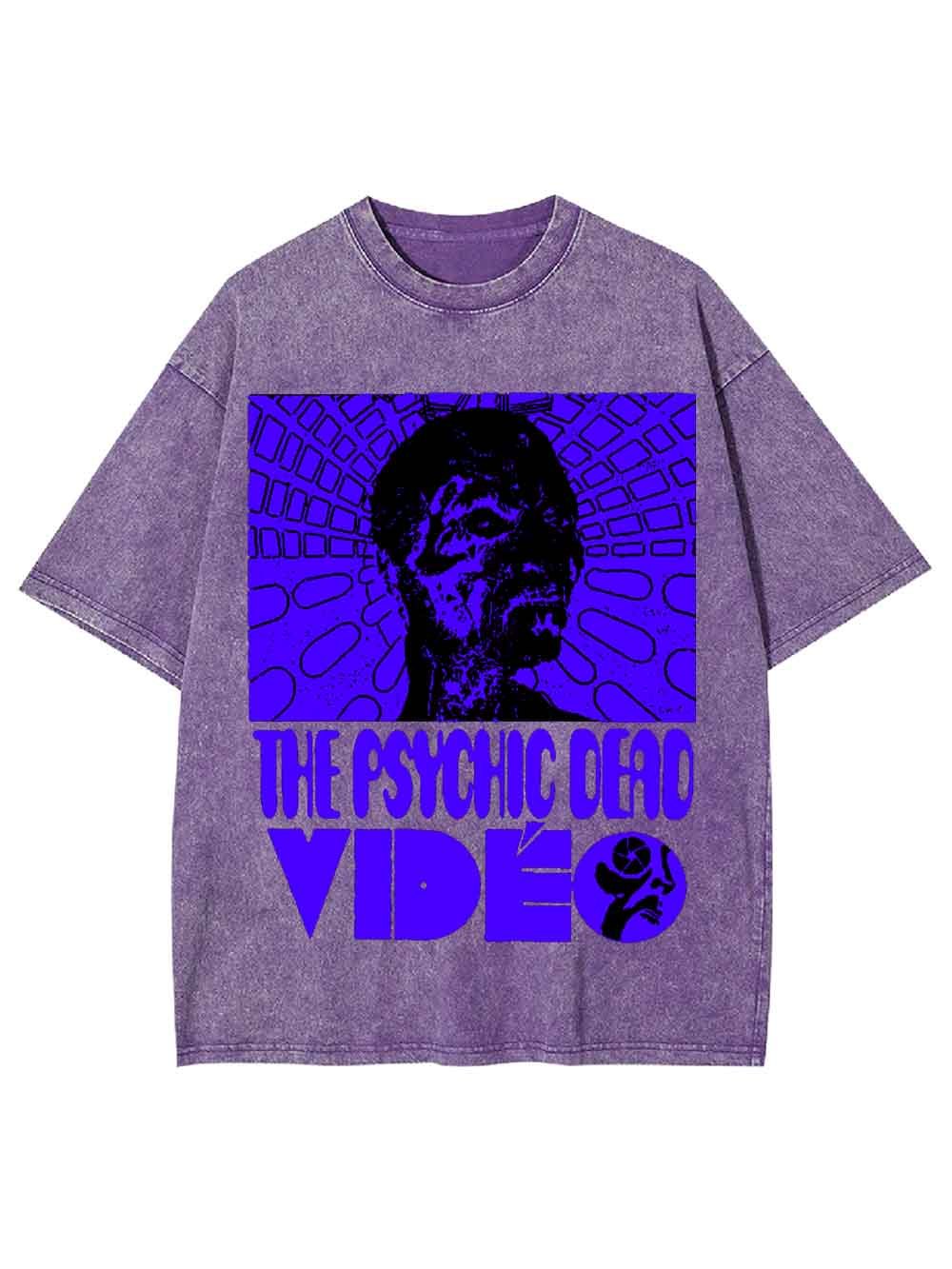 The Psychic Dero Vide Washed Tshirt