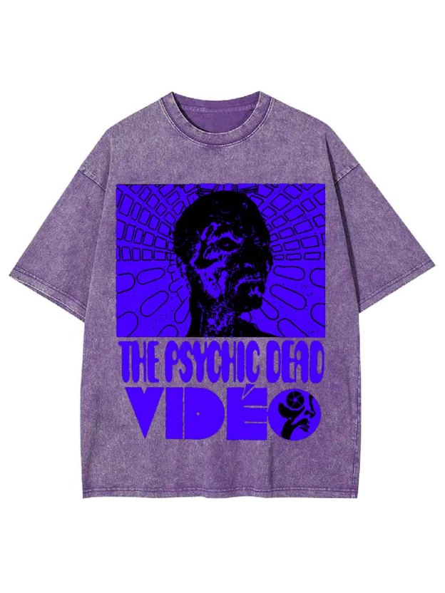 The Psychic Dero Vide Washed Tshirt