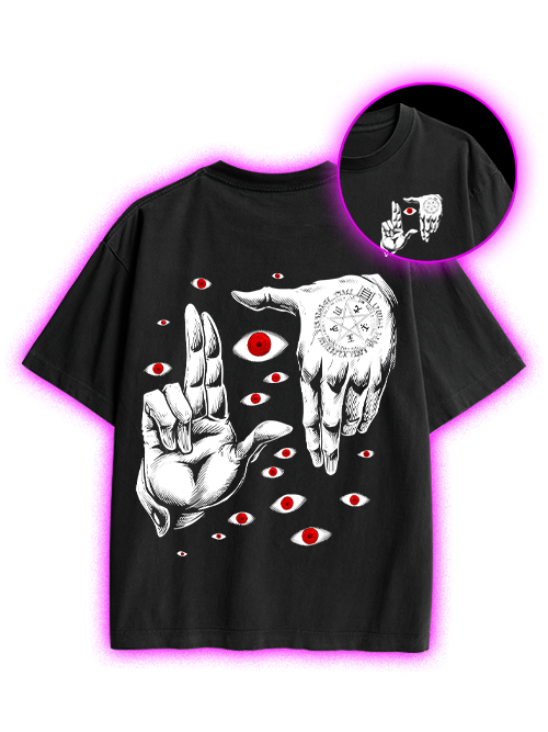 Hellsing Double Sided Print Washed TShirt-ClassyOutlaw Sale