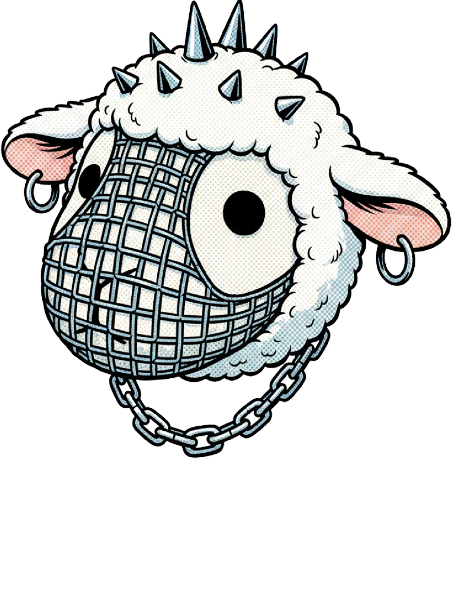 Punk Sheep Washed Tshirt