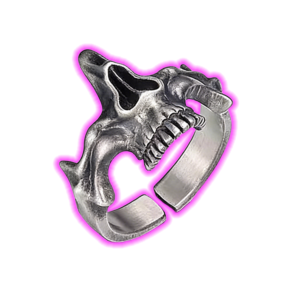Skeleton Mask CLO Ring