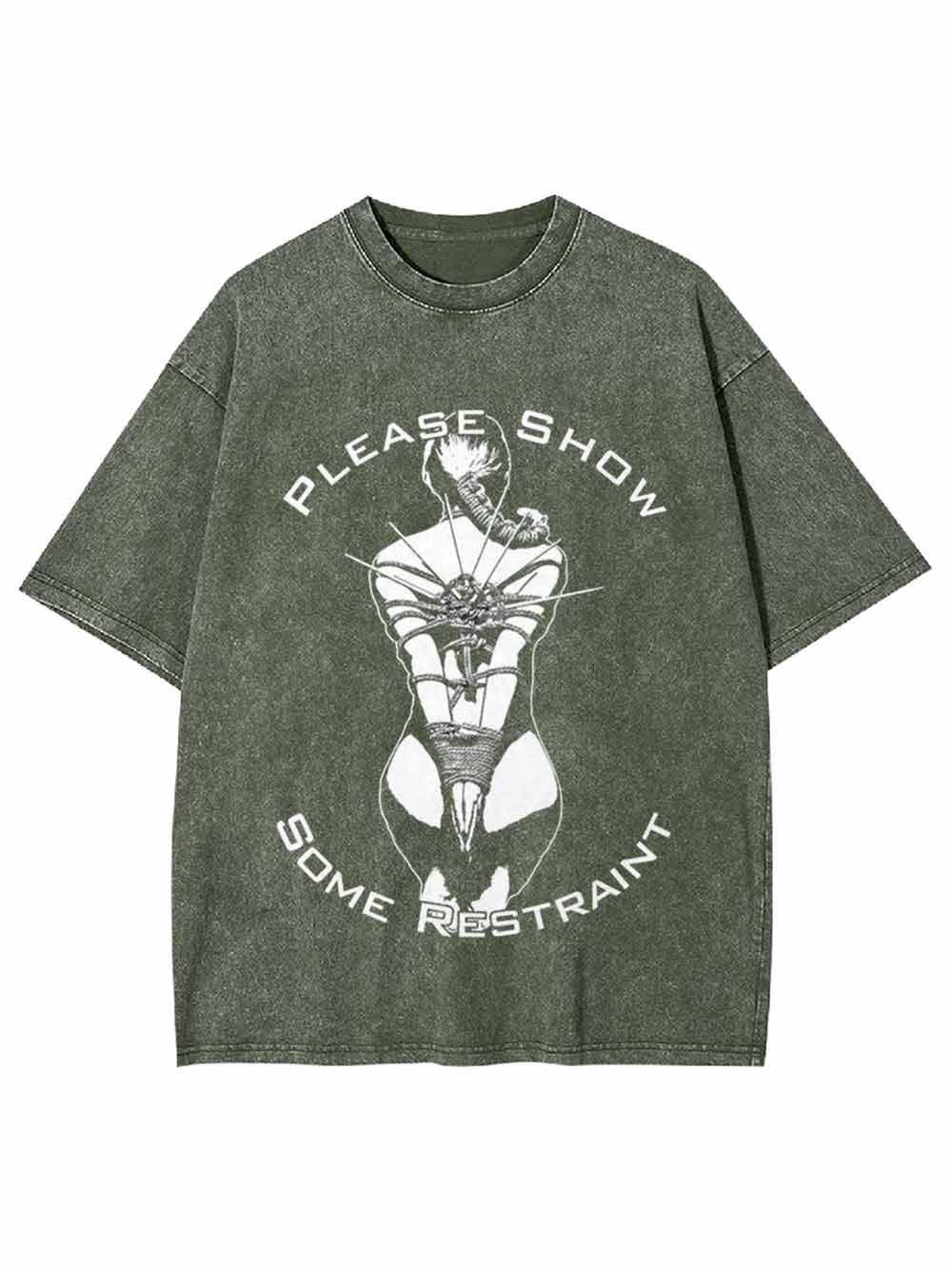 Please Show Some Restraint Washed Tshirt