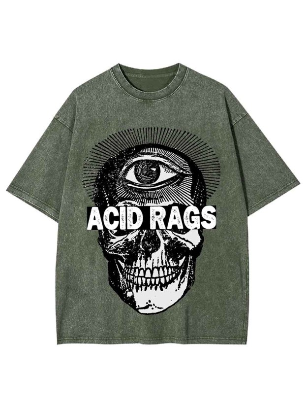 ACID RAGS WASHED TSHIRT