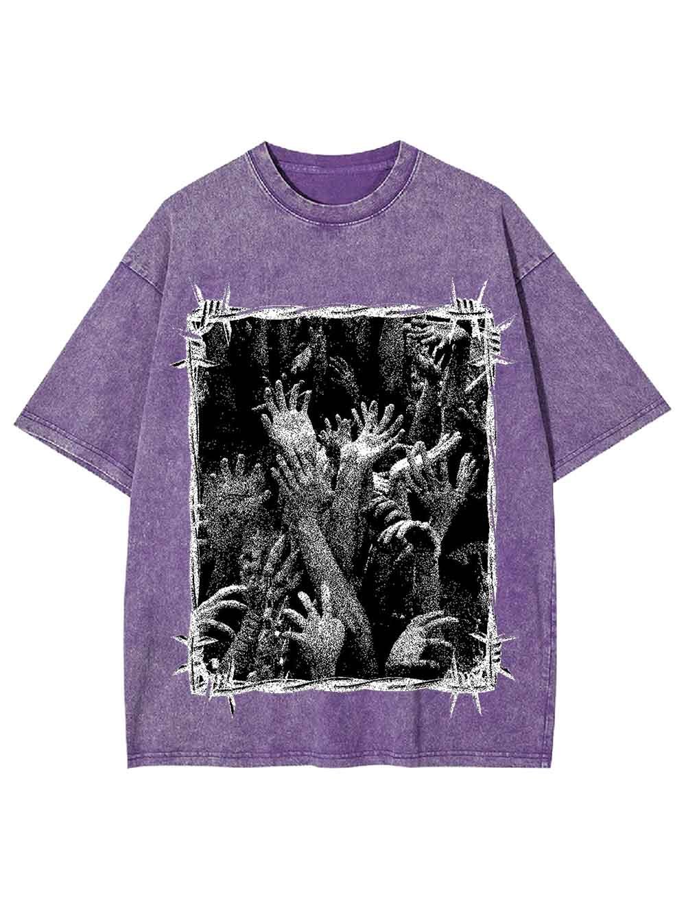 Tangled Panic Washed Tshirt
