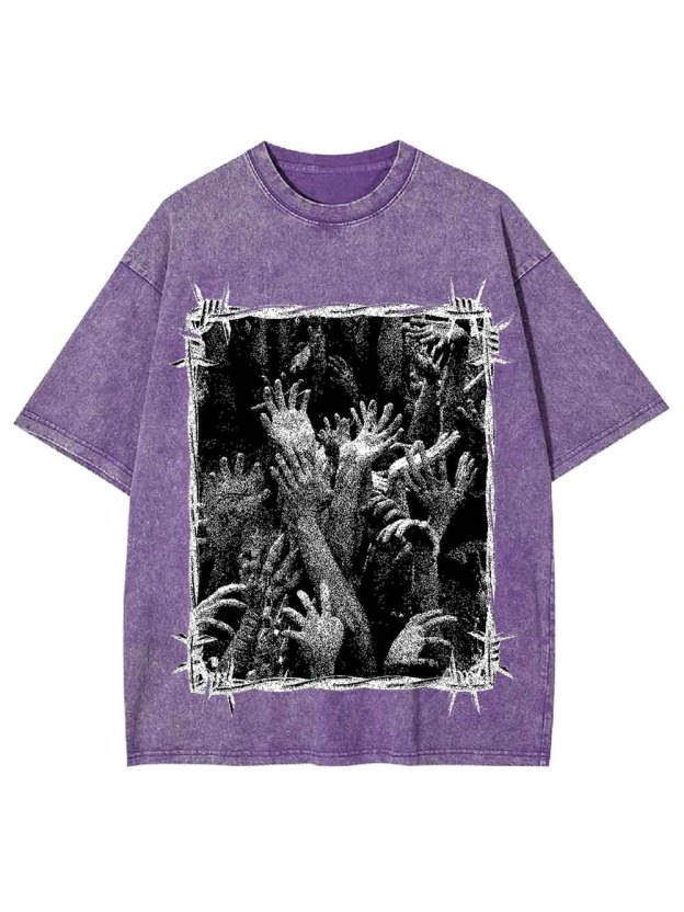 Tangled Panic Washed Tshirt