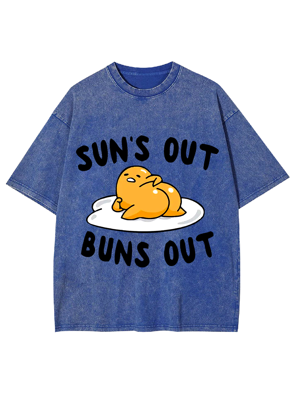Sun's Out Buns Out Washed Tshirt-ClassyOutlaw Sale