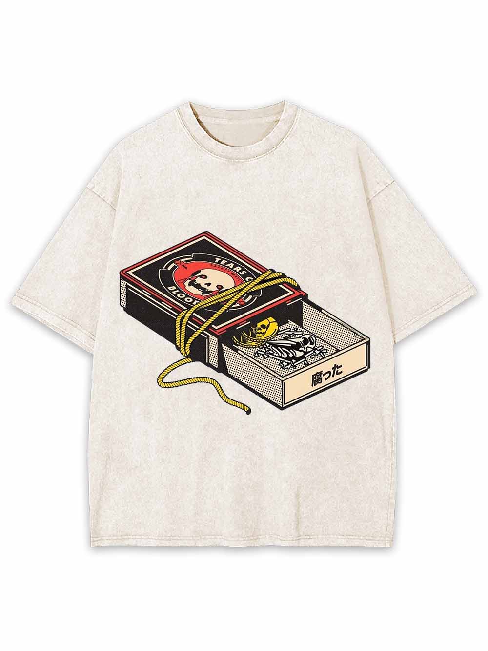 TOXIC MATCHBOX WASHED TSHIRT