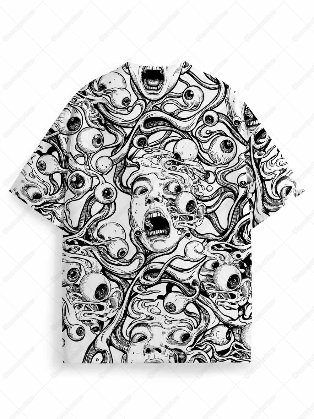 Terrified Eyes Graphic T-shirt