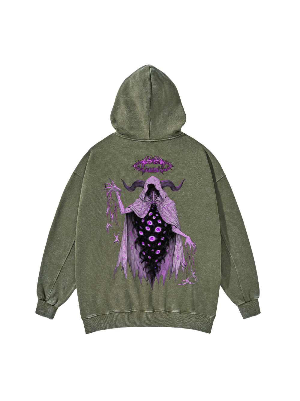 PUPPET DEMON WASHED HOODIE