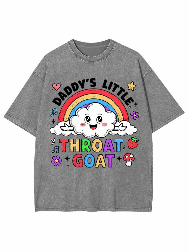 Throat Goat Washed Tshirt