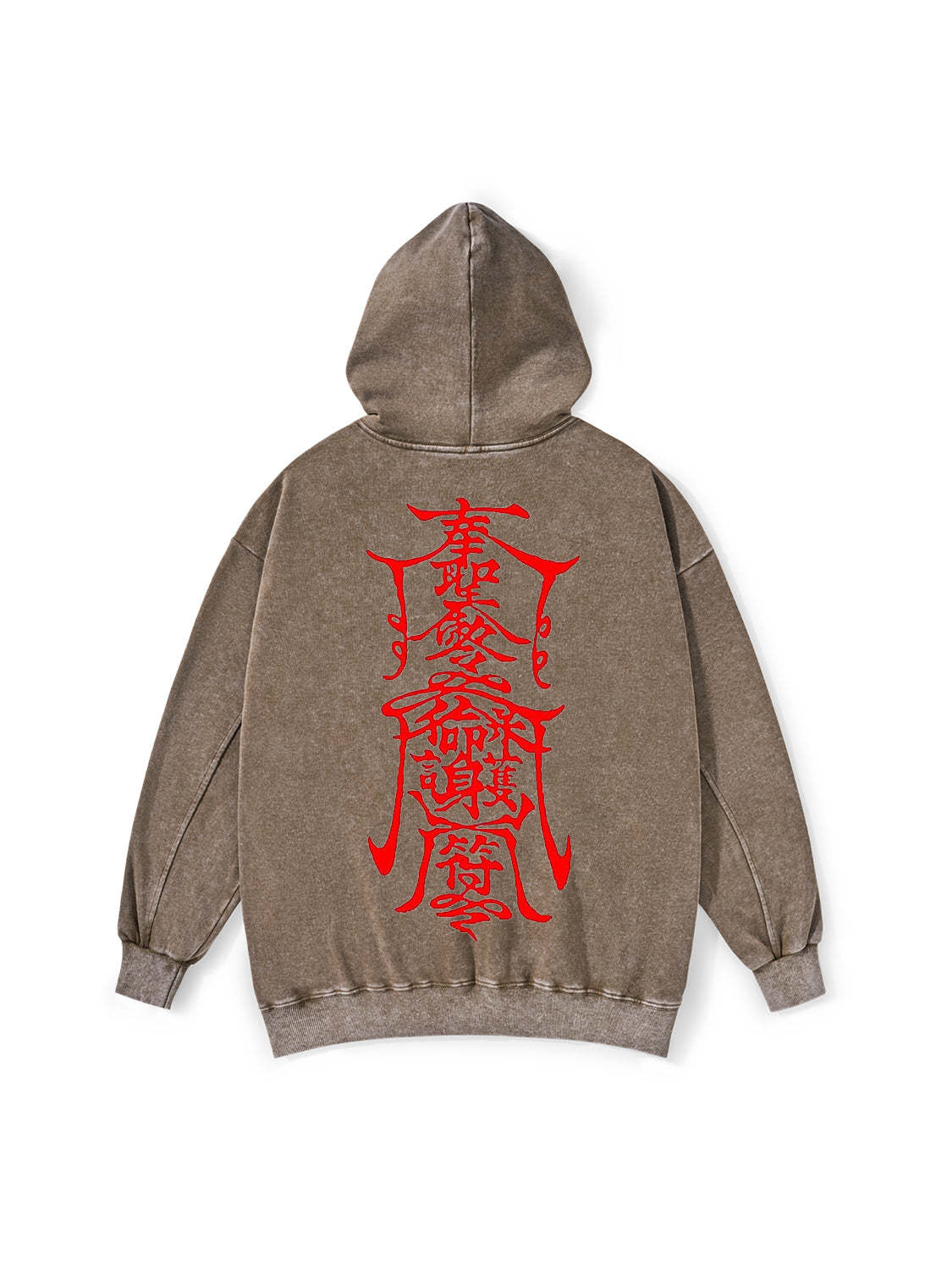 Amulet Washed Hoodie-ClassyOutlaw Sale