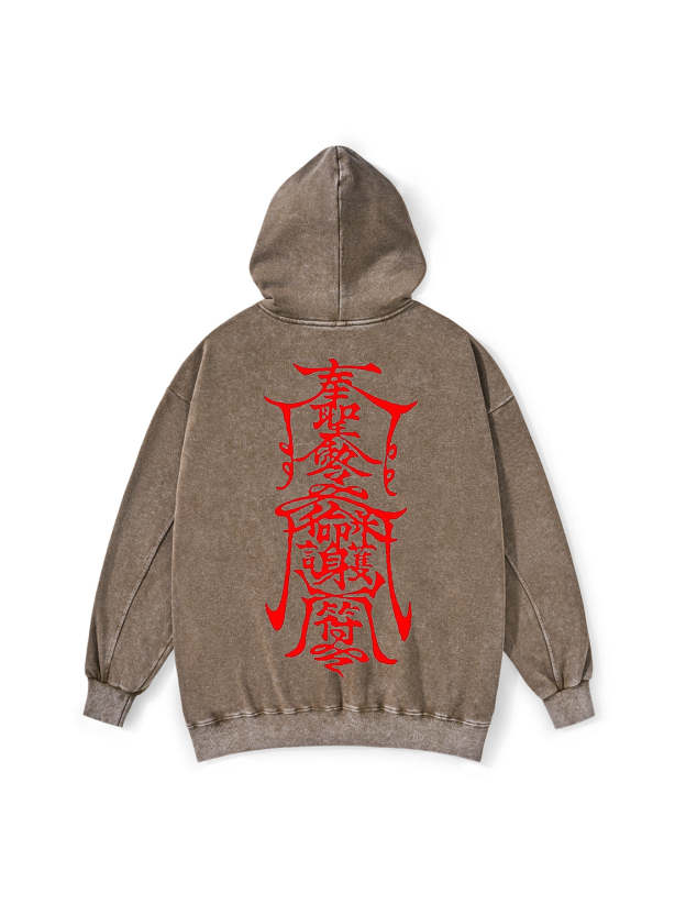 AMULET WASHED HOODIE