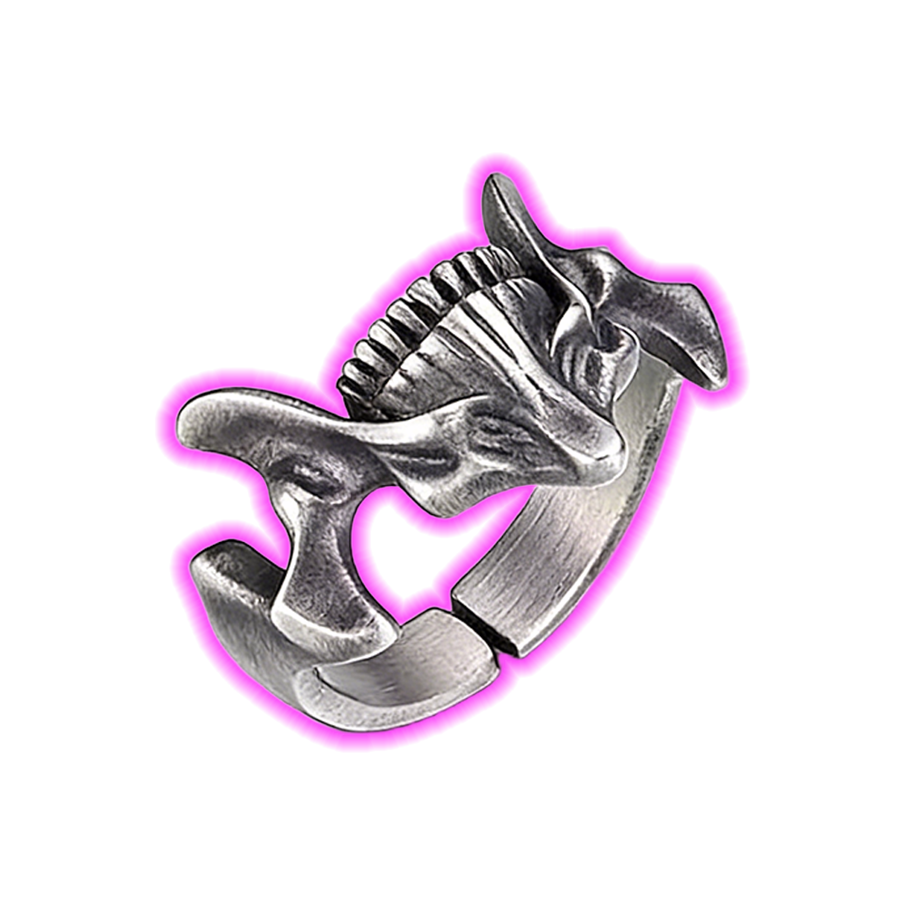 Skeleton Mask CLO Ring