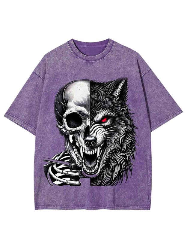 Duality of Life Washed Tshirt