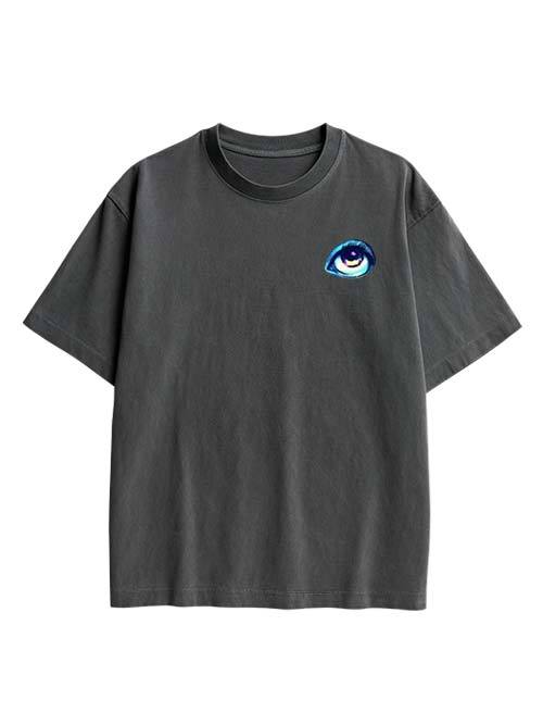 Celestial Visionary Double Sided Print Washed TShirt