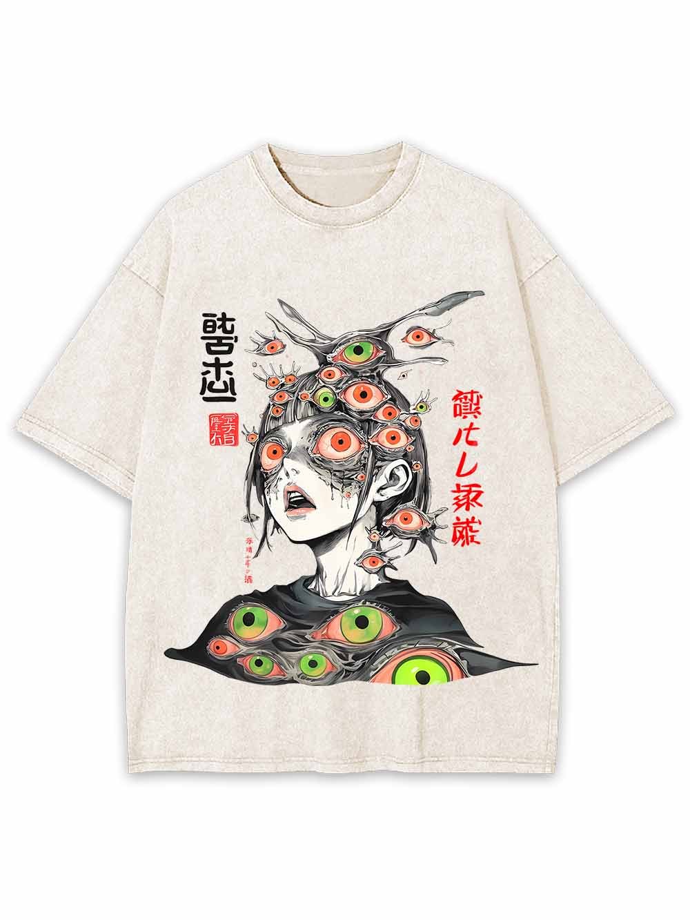EYE OF MANDNESS WASHED TSHIRT