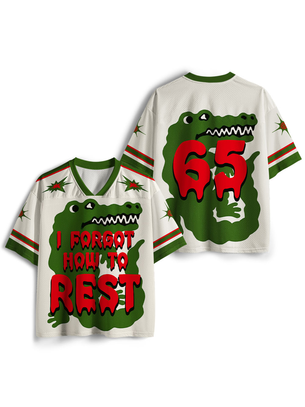 I FORGOT HOW TO REST MESH JERSEY