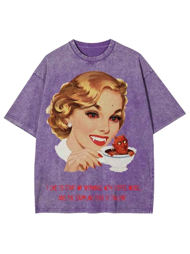 The Crippling Fear Of Failure! Washed Tshirt