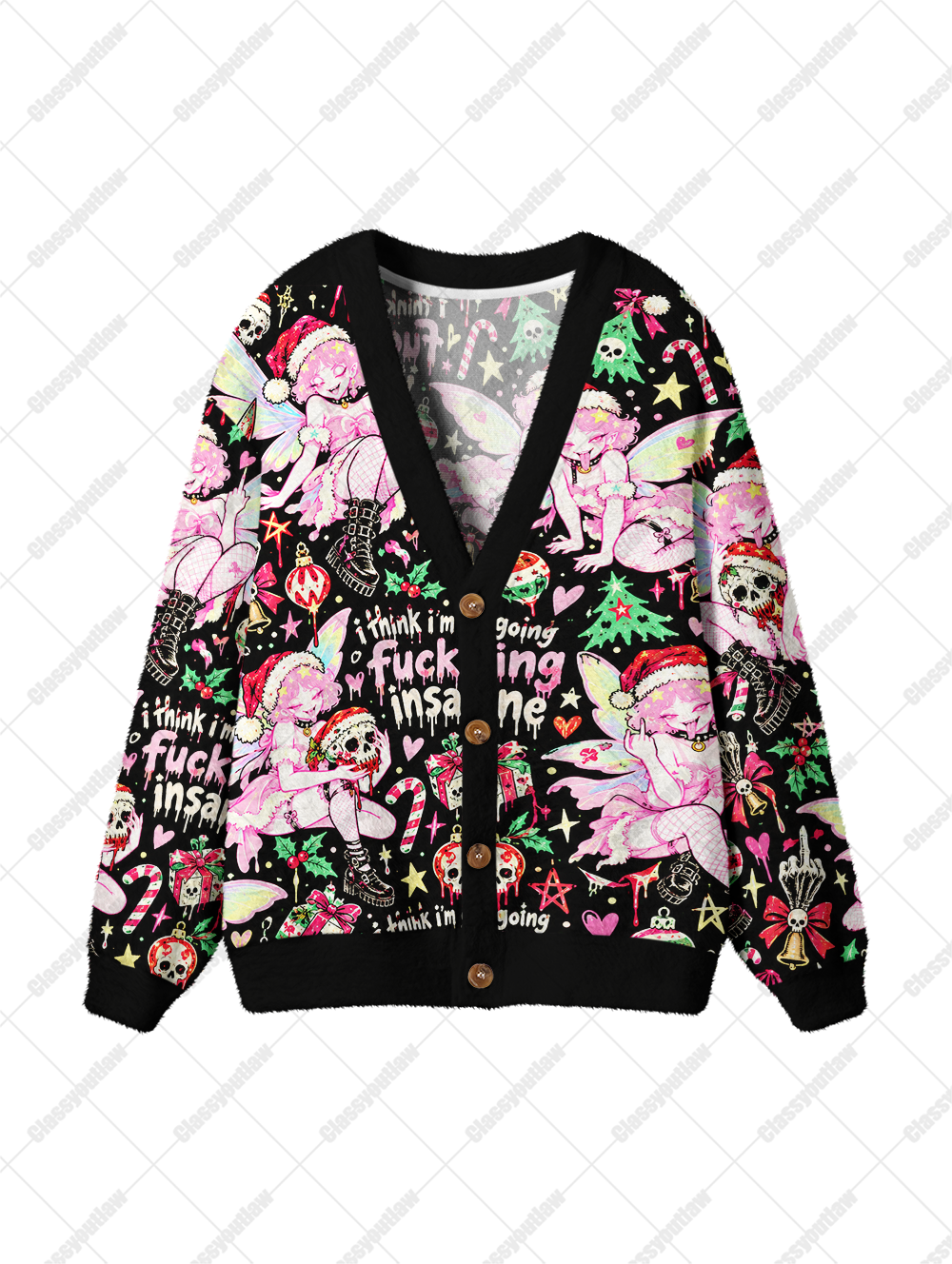 CRAZY FAIRY UGLY CARDIGAN SWEATERS
