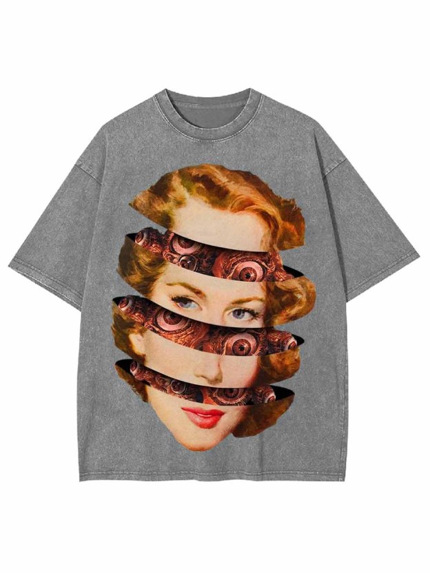 Mechanical Layers Washed Tshirt