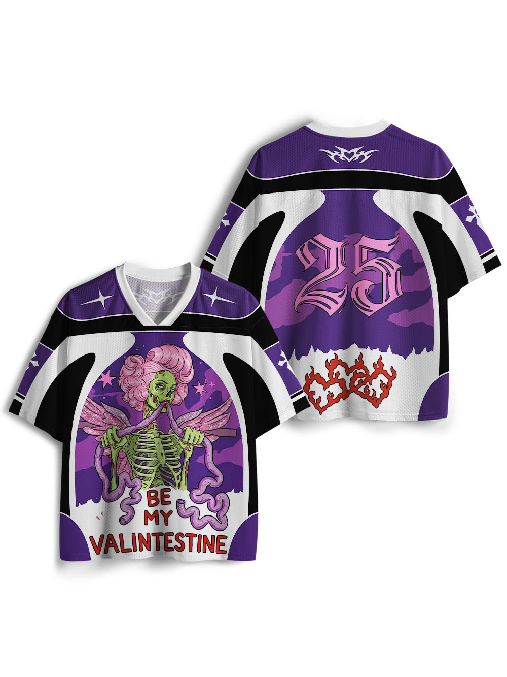 BE MY VALINTESINE Mesh Jersey