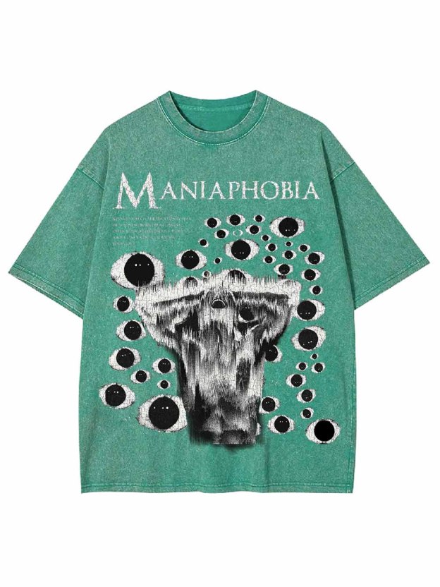 Maniaphobia Washed Tshirt