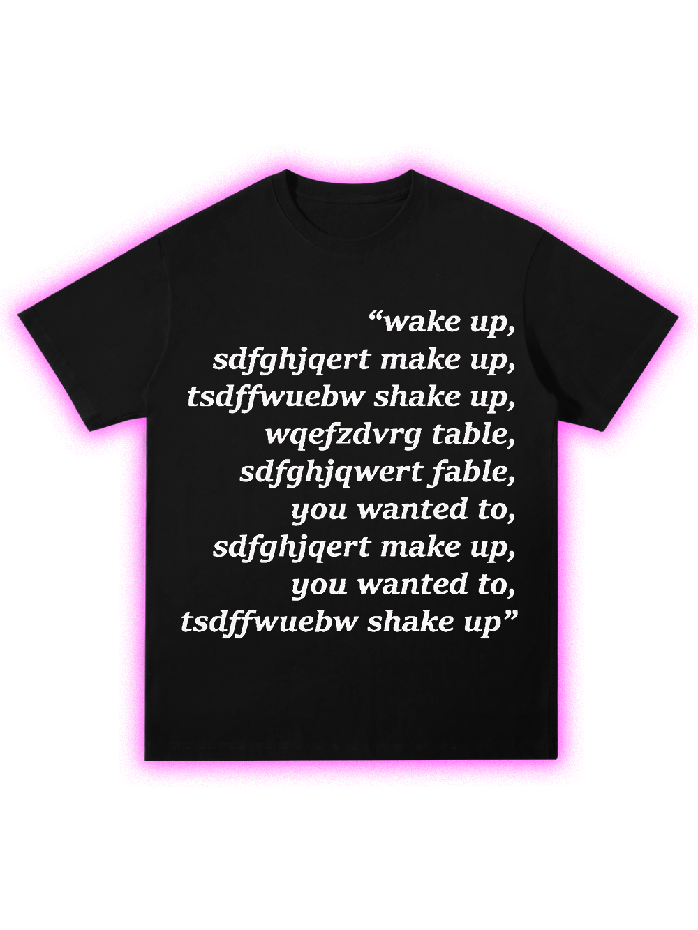 WAKE UP CHAOS CLASSIC T-SHIRT