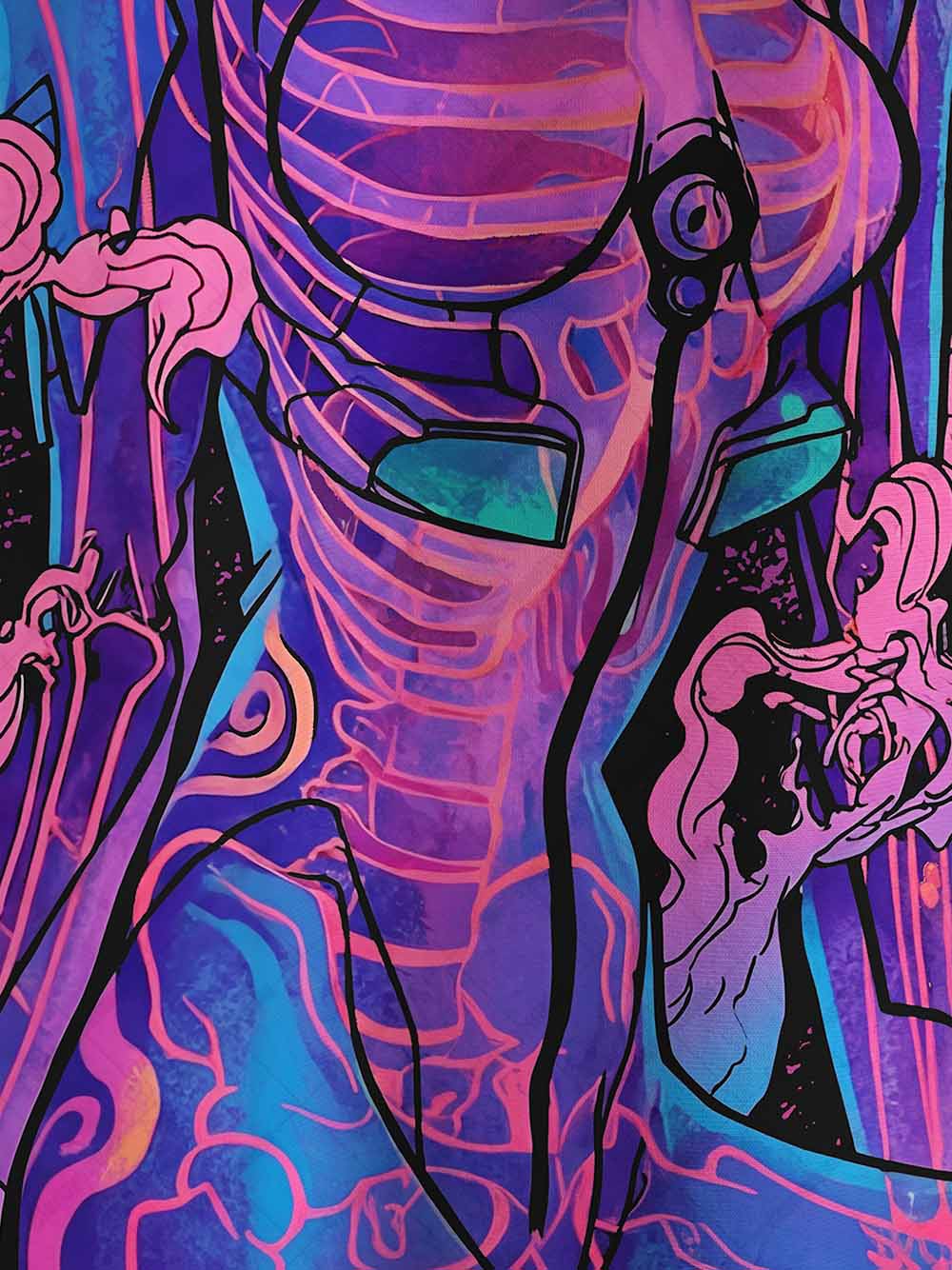 Illusory body Graphic T-shirt